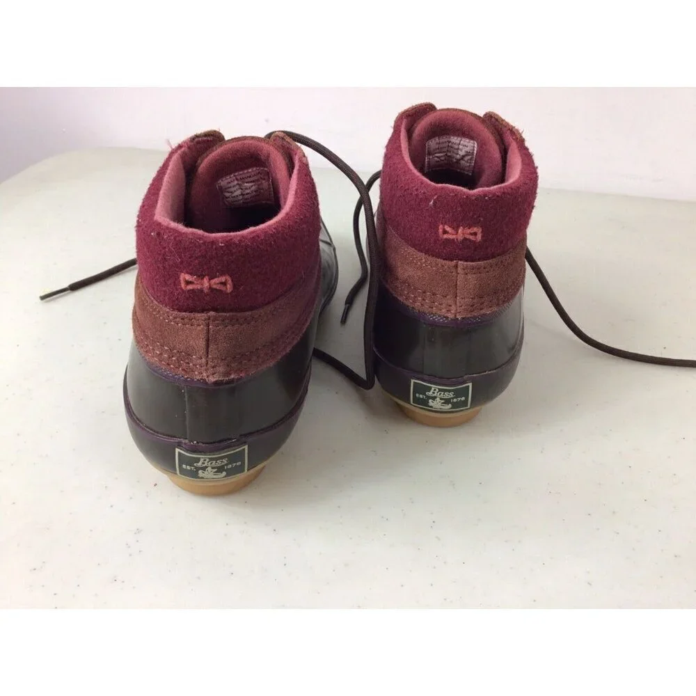 Bass Suede Ankle Boots Womens 9